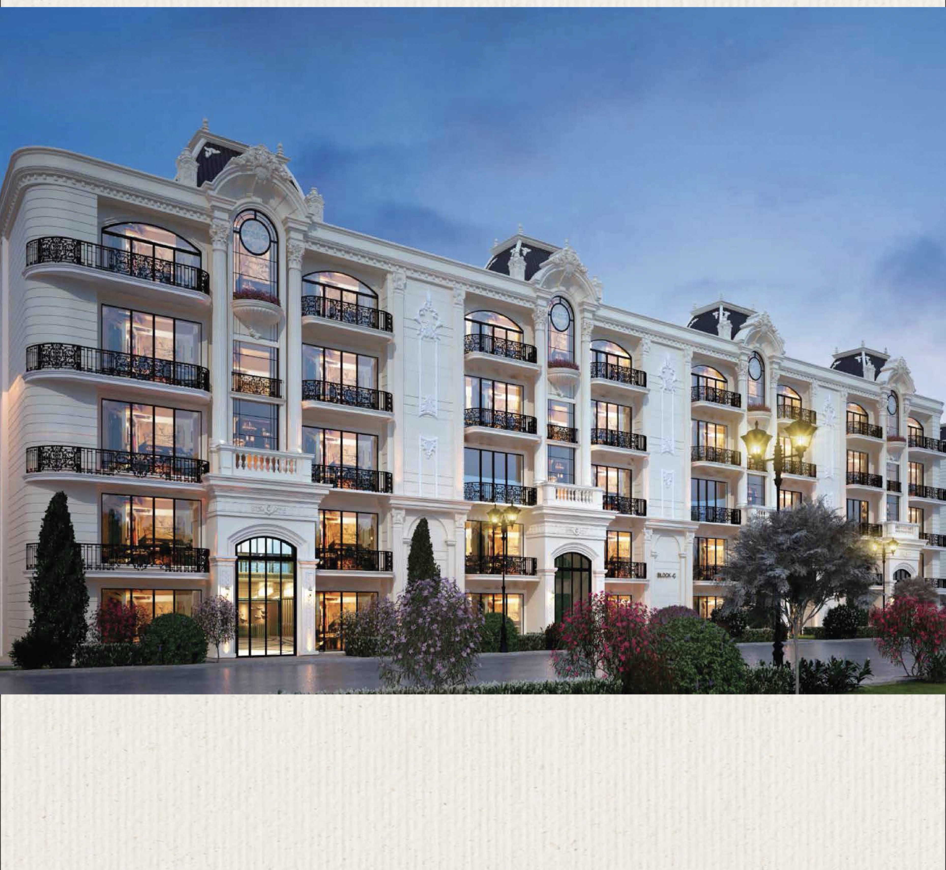 The Villas — Neoclassical Elevation